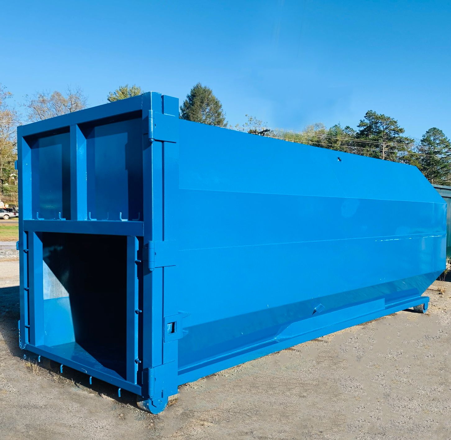 2 Yard Self-Contained Compactor with 30 Cubic Yard Container 